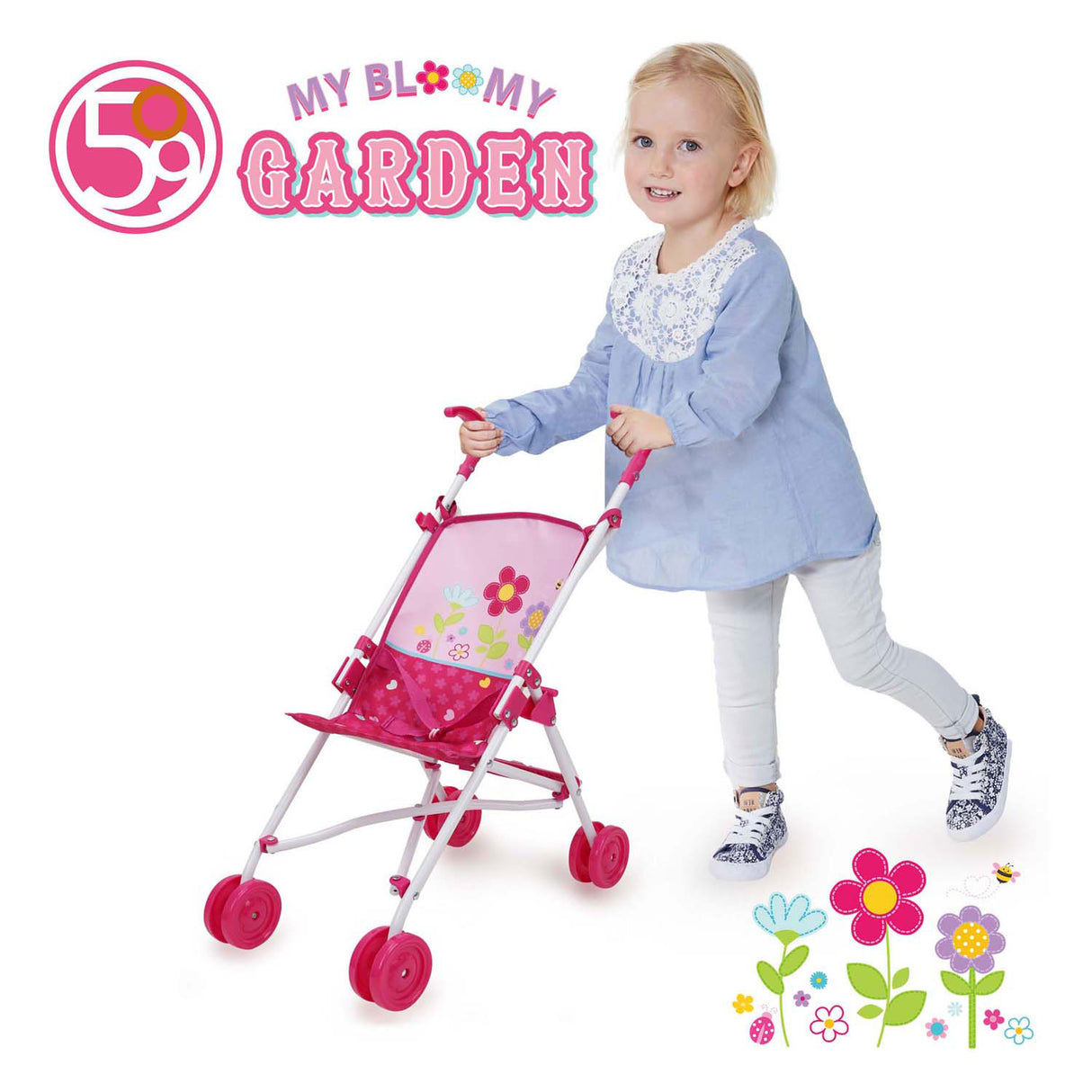 Buggy doll's pram