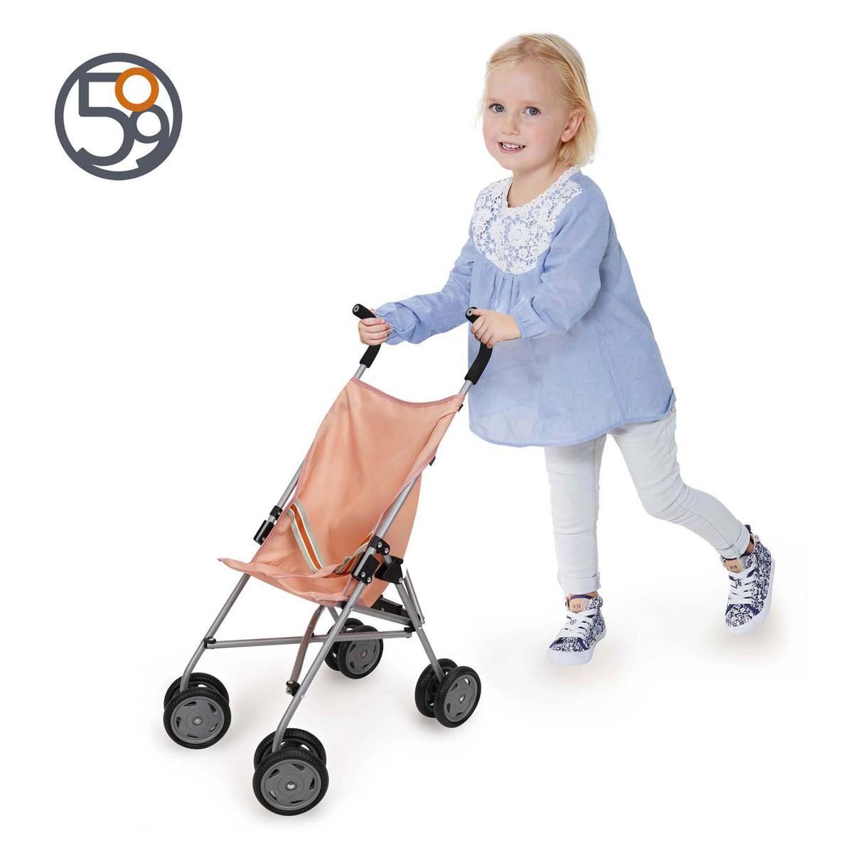 Buggy doll pram foldable