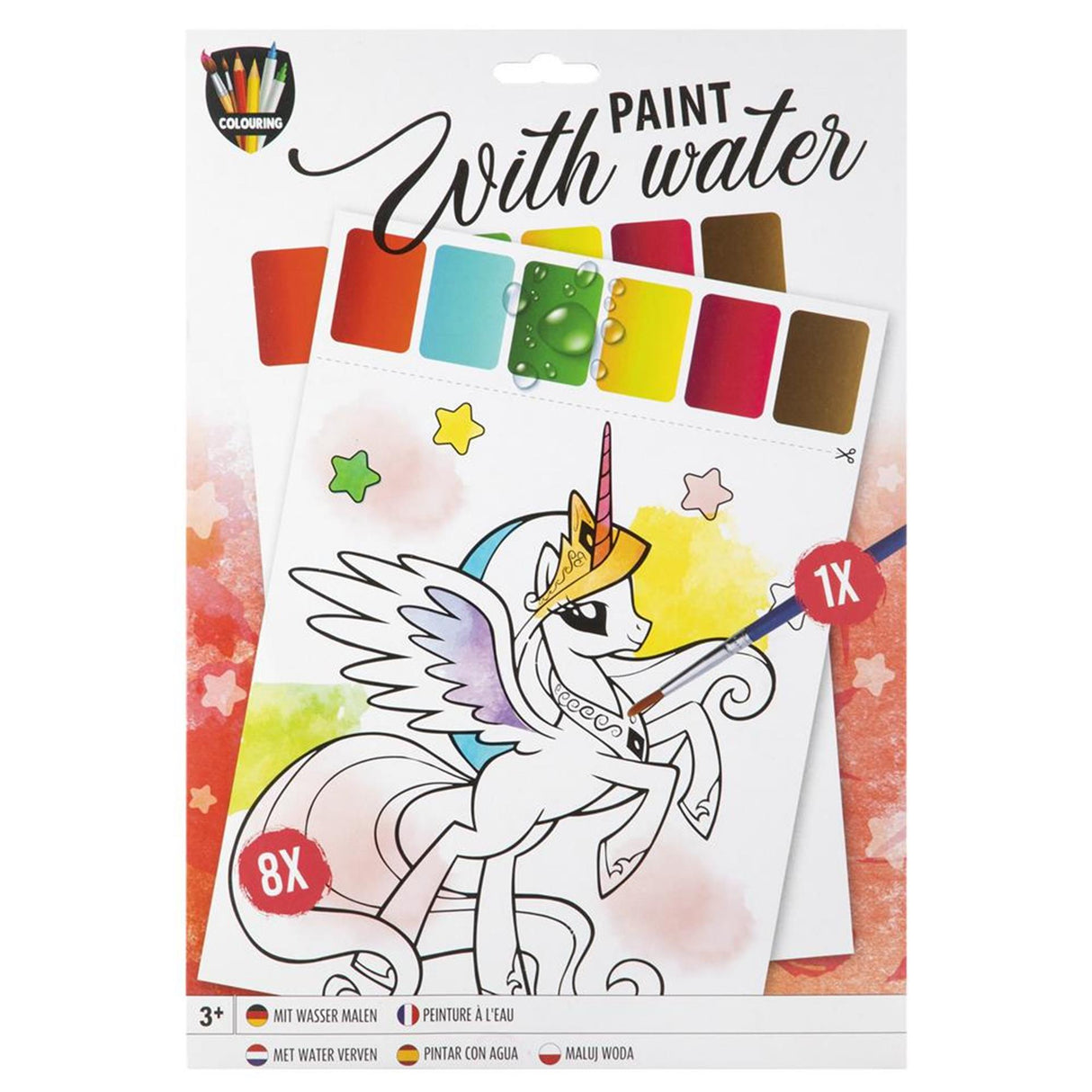 Grafix waterverf canvas a4