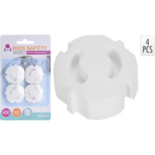No brand kids safety stopcontactbeschermer 4 stuks