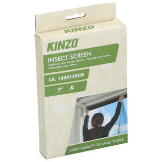 Horrengaas voor raam 130 x 150 cm | 4 stuks