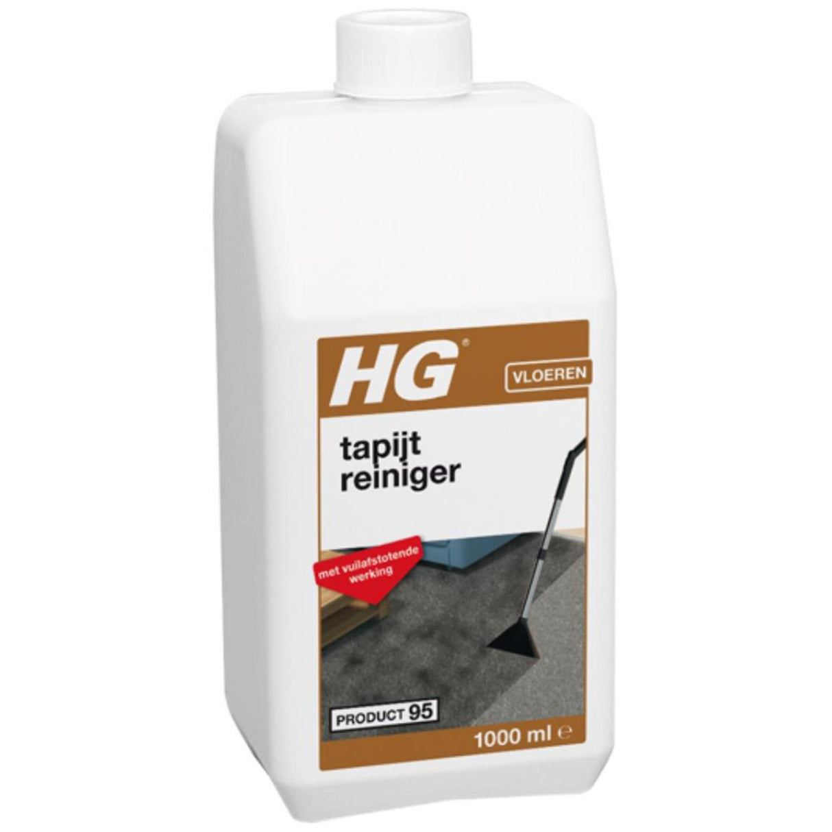 Hg tapijt bekledingreiniger 1 liter