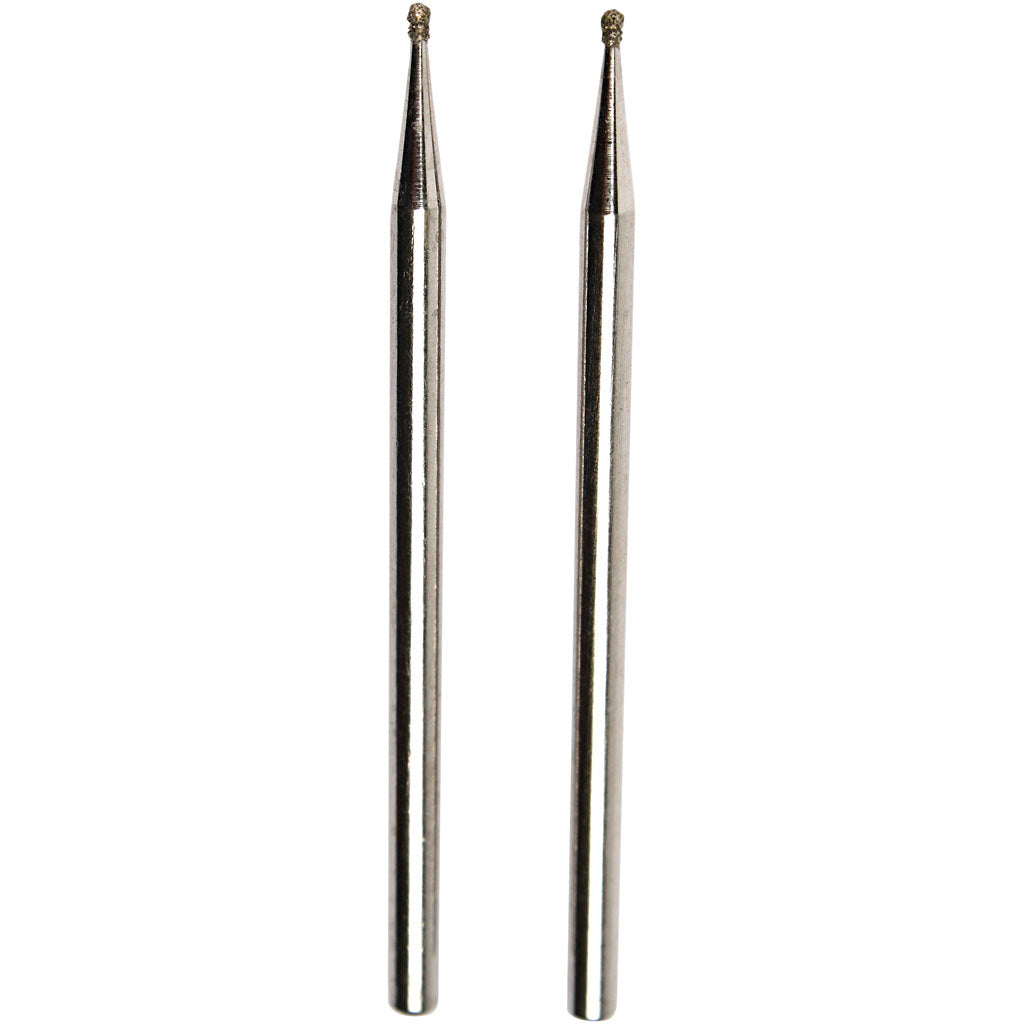 Proxxon diamond engraving pen, size 1.0 mm, 2 pieces in a box