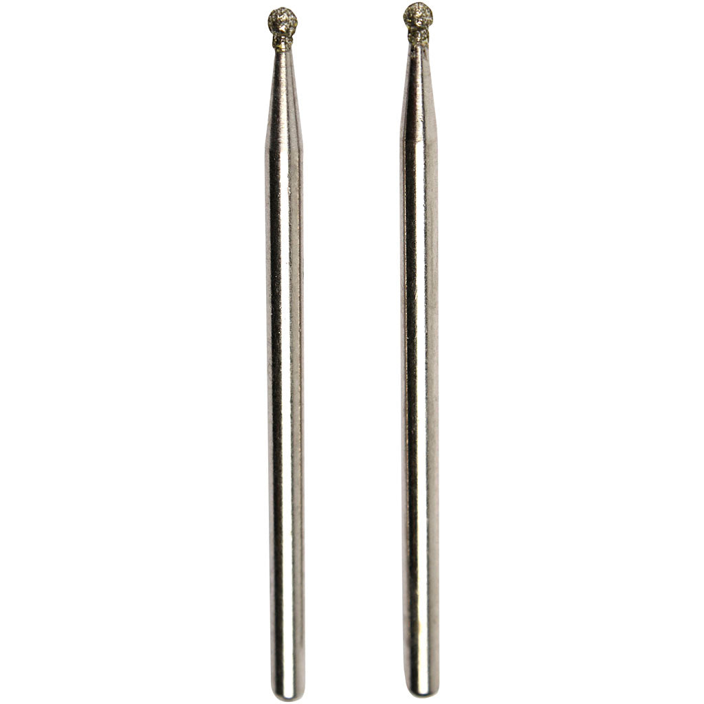 Proxxon diamond engraving pen, size 1.8 mm, 2 pieces in a box