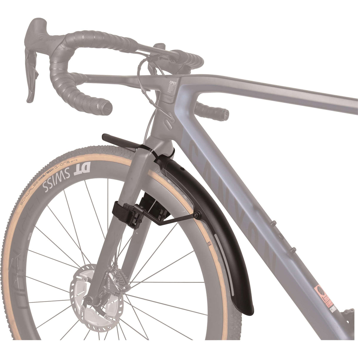 Topeak -Kotflügel für Tetrafender G1 Kies