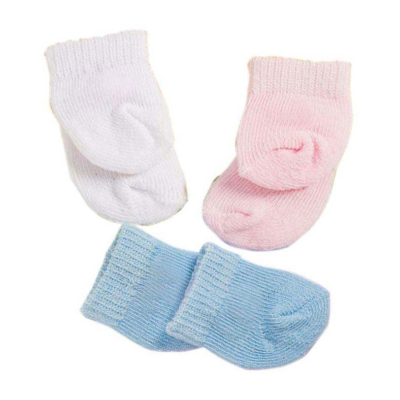 Puppensocken - 3 Paare, 28-35 cm