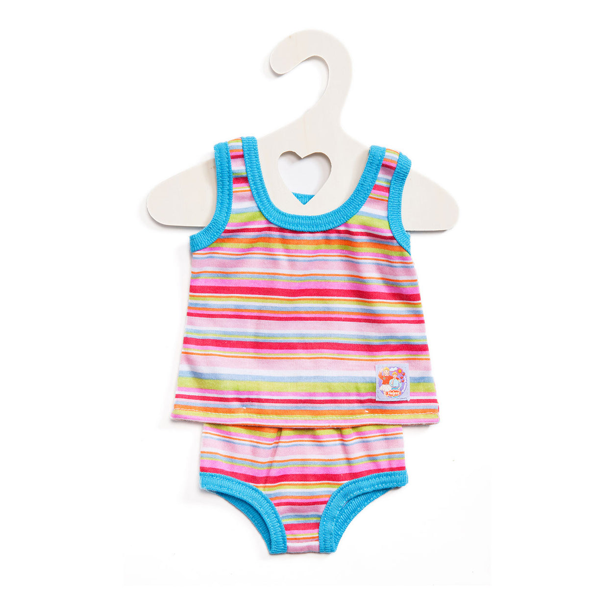 Roupa íntima de boneca Heless azul, 28-35 cm