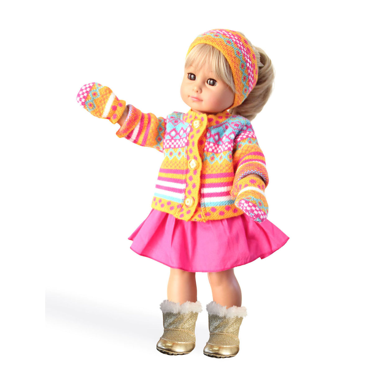 Chaleco de muñecas Heless con falda, 35-45 cm