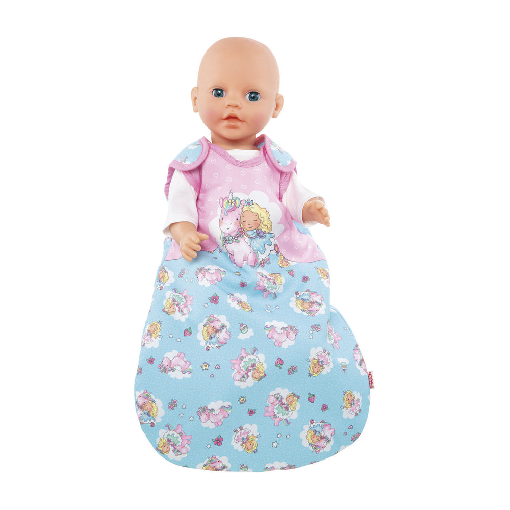 Heless unicorn doll sleeping bag, 35-45 cm