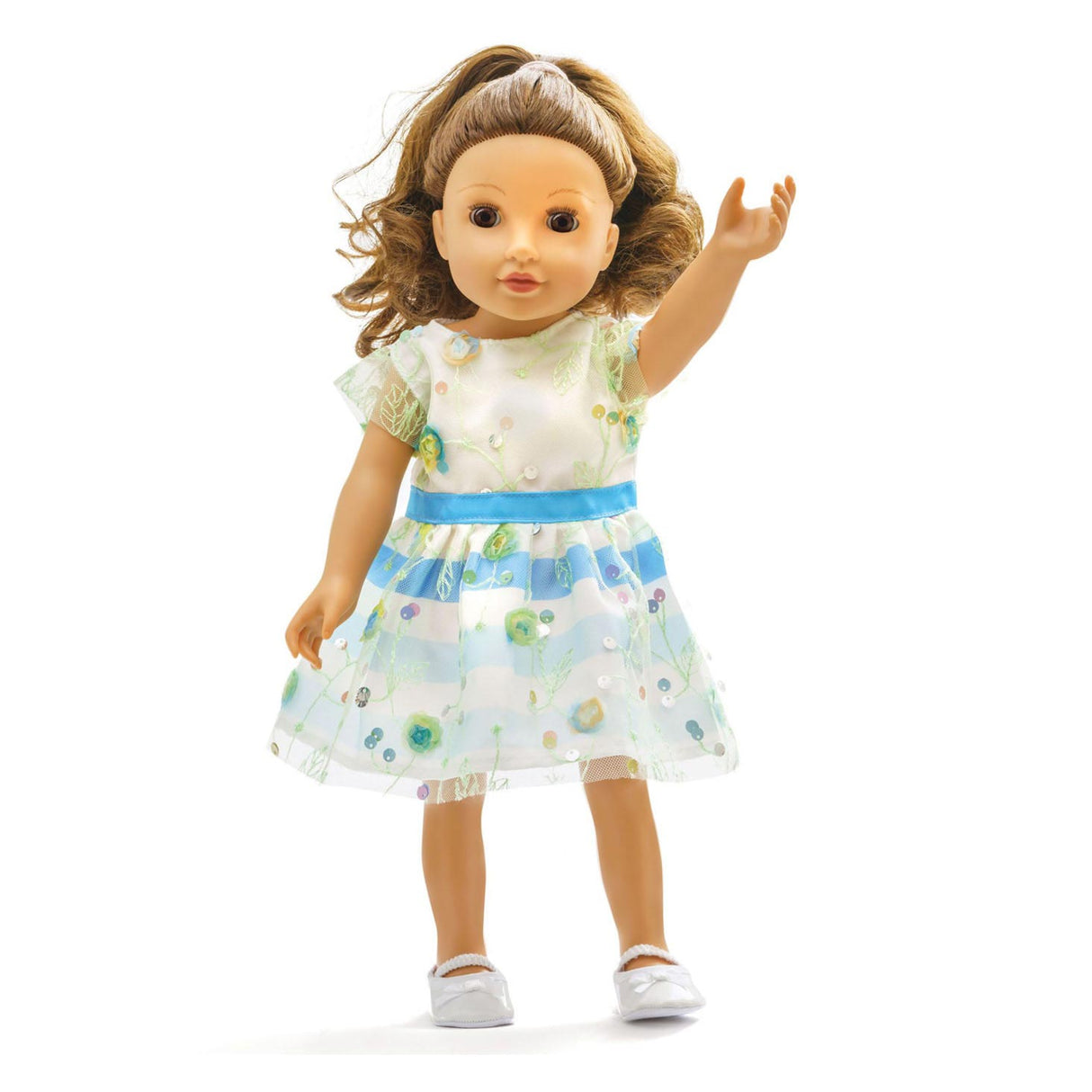 Heless Doll Dress Sea of Flowers, 28-35 cm