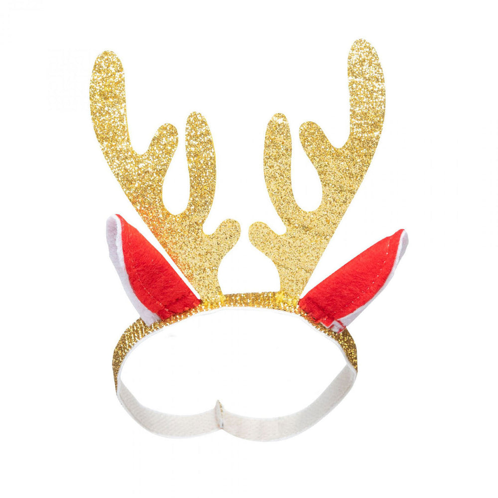Heless Weihnachtskleid mit Haarband Rendier, Größe 28-35 cm