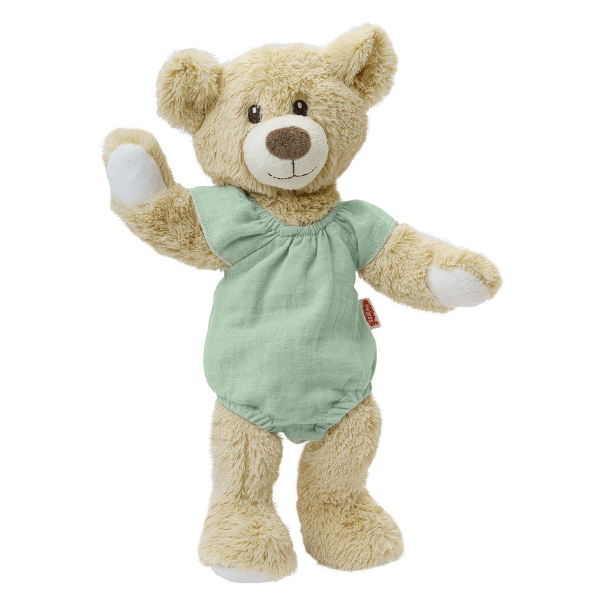 Telo bábiky Heless mätovo zelené s volánikmi, 28-35 cm