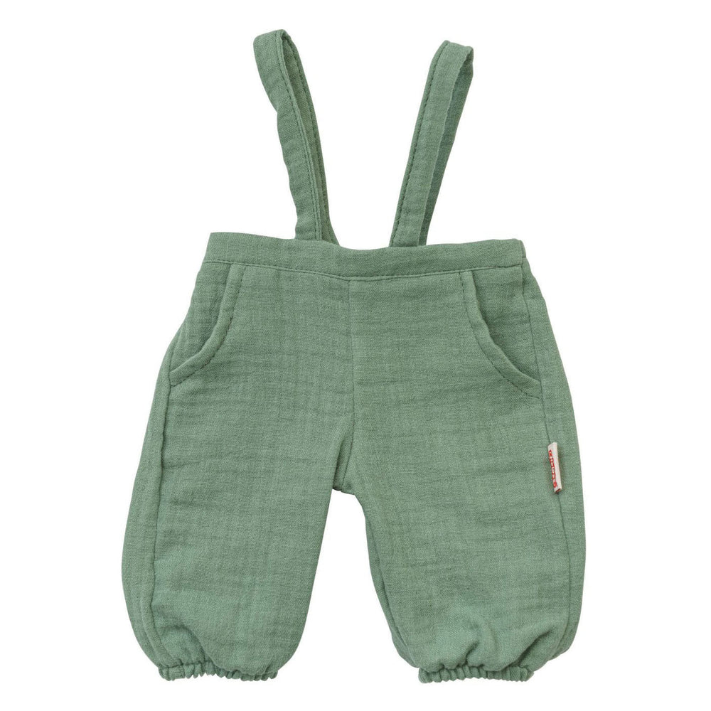 Heless doll dungarees green, 35-45 cm