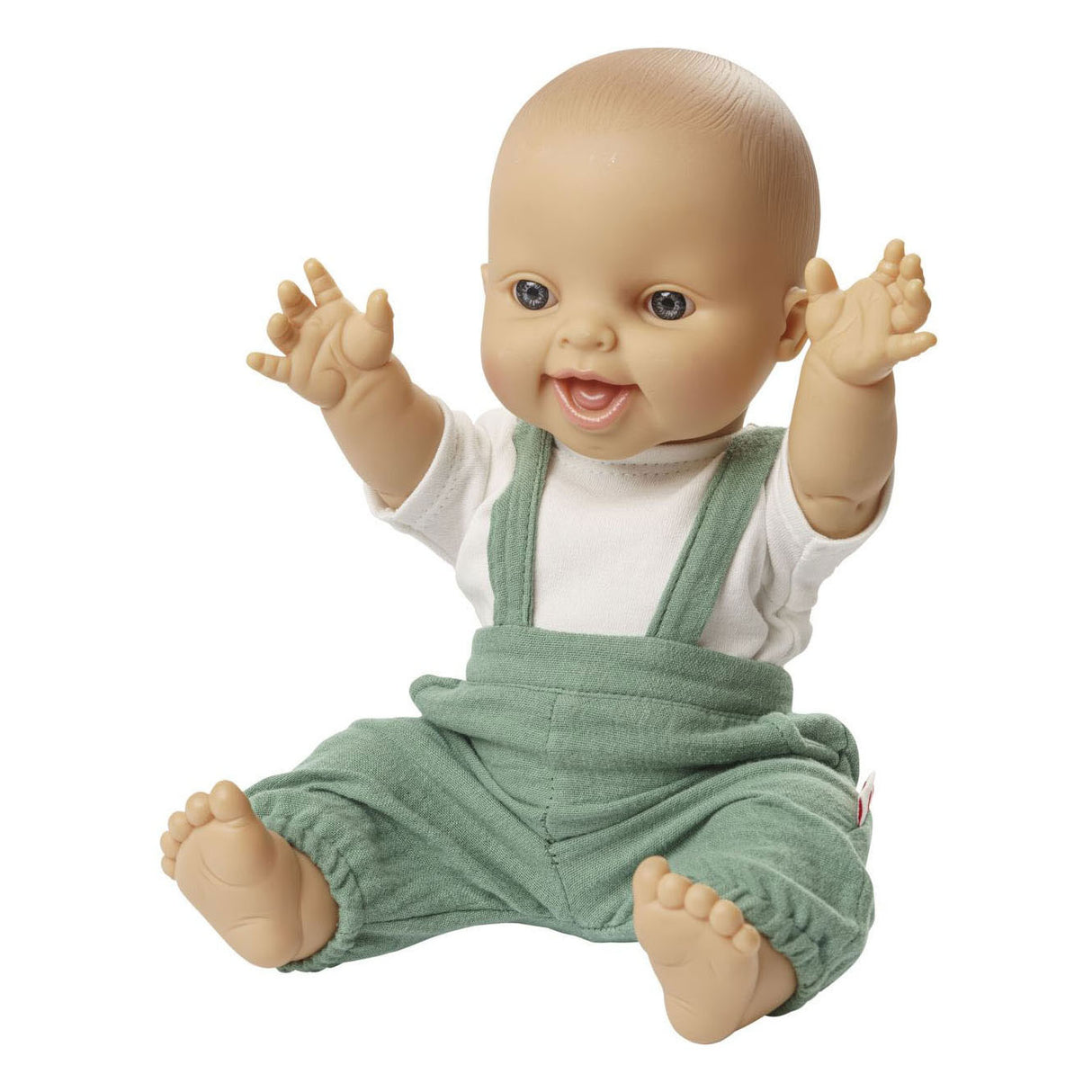 Heless doll dungarees green, 35-45 cm