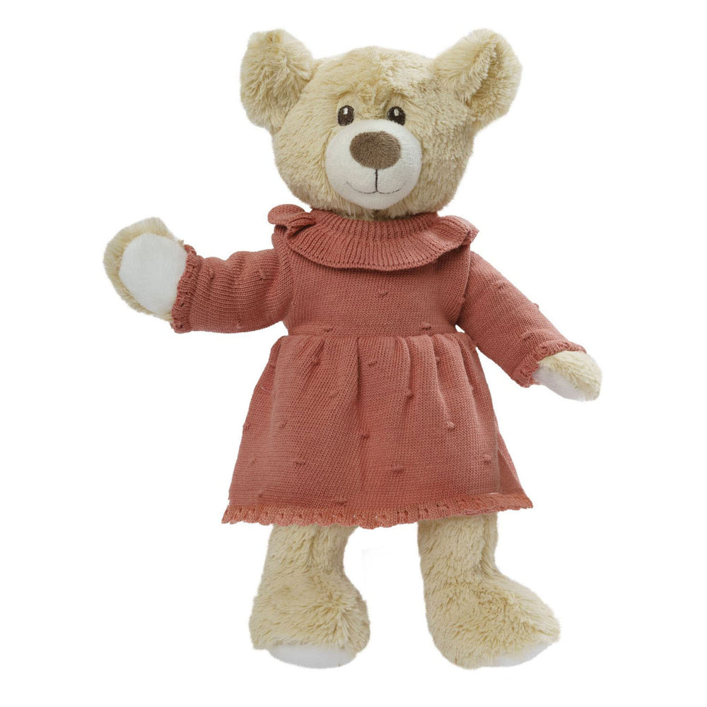 Heless doll knit dress peach, 35-45 cm