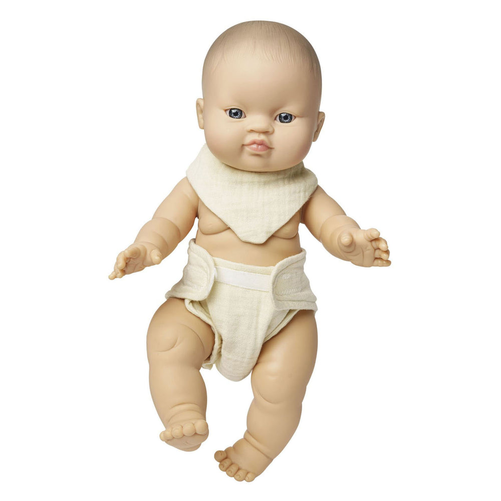 Heless doll baby set ecru, 28-35 cm