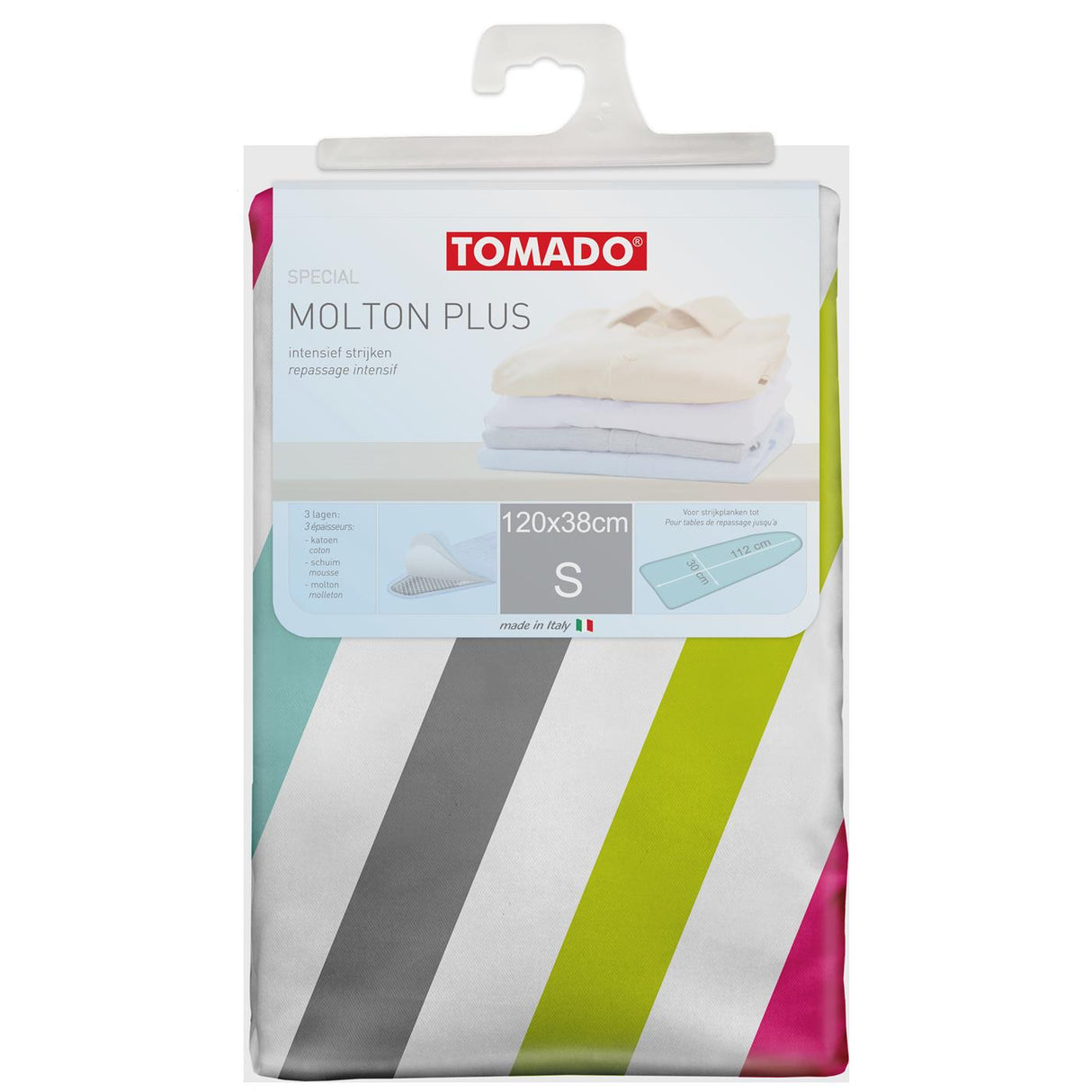 Metaltex tomado strijkmolton 120x38