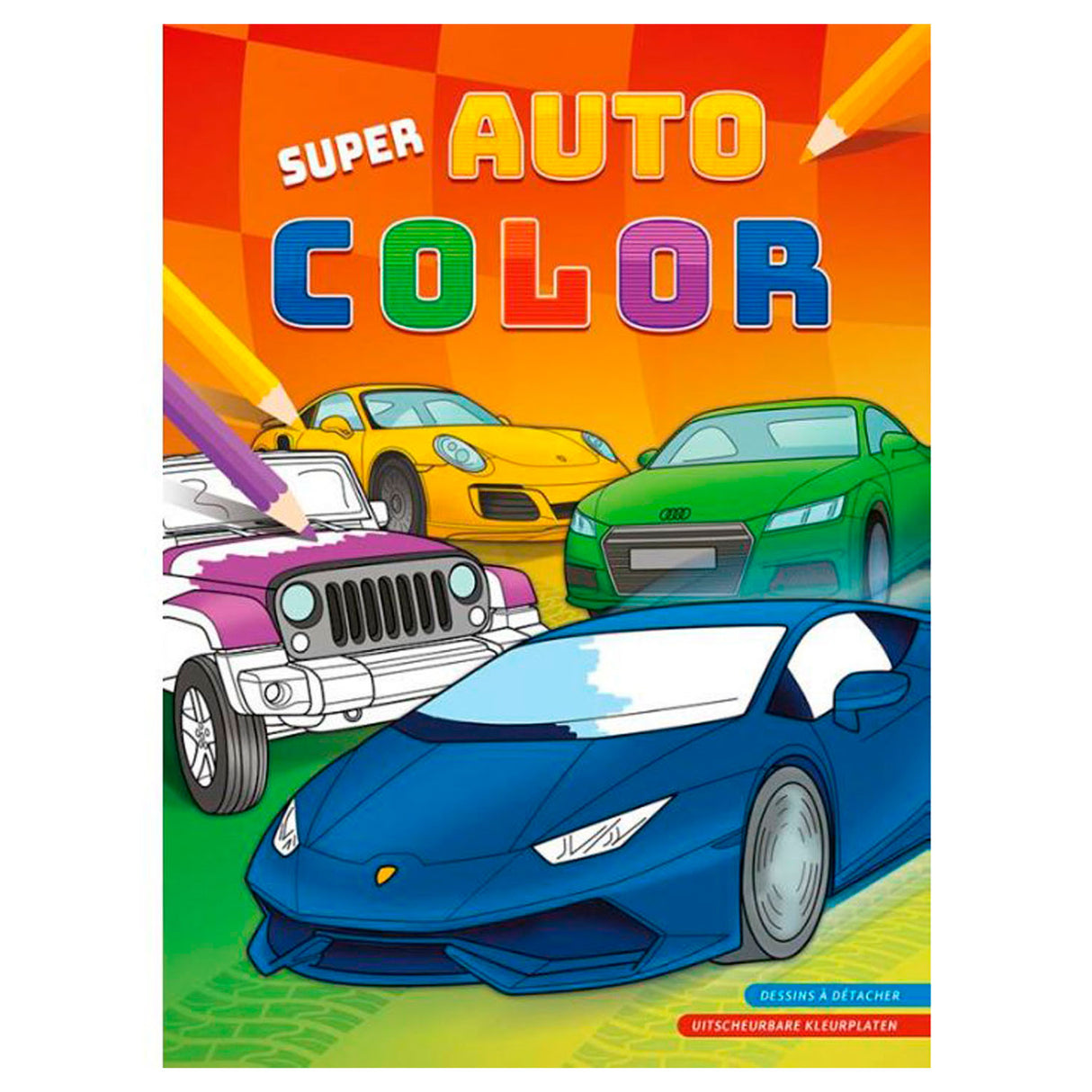 Bloc de couleur deltas super auto