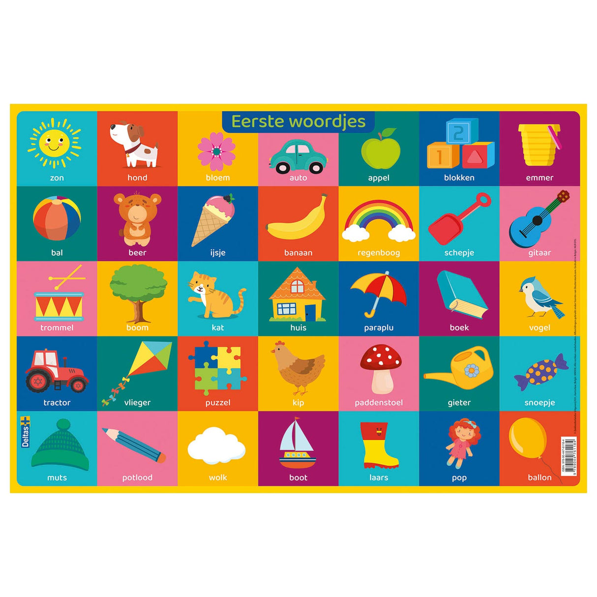 Tappetini educativi Deltas prescolare - prime parole