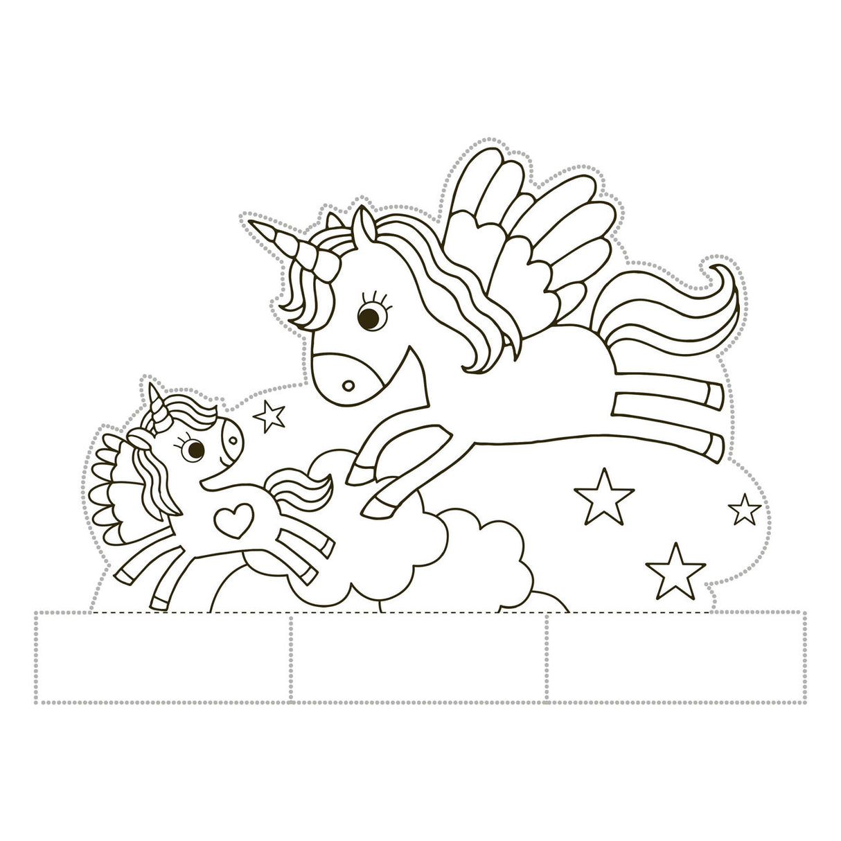 Deltas super pin pad Miluji jednorožce