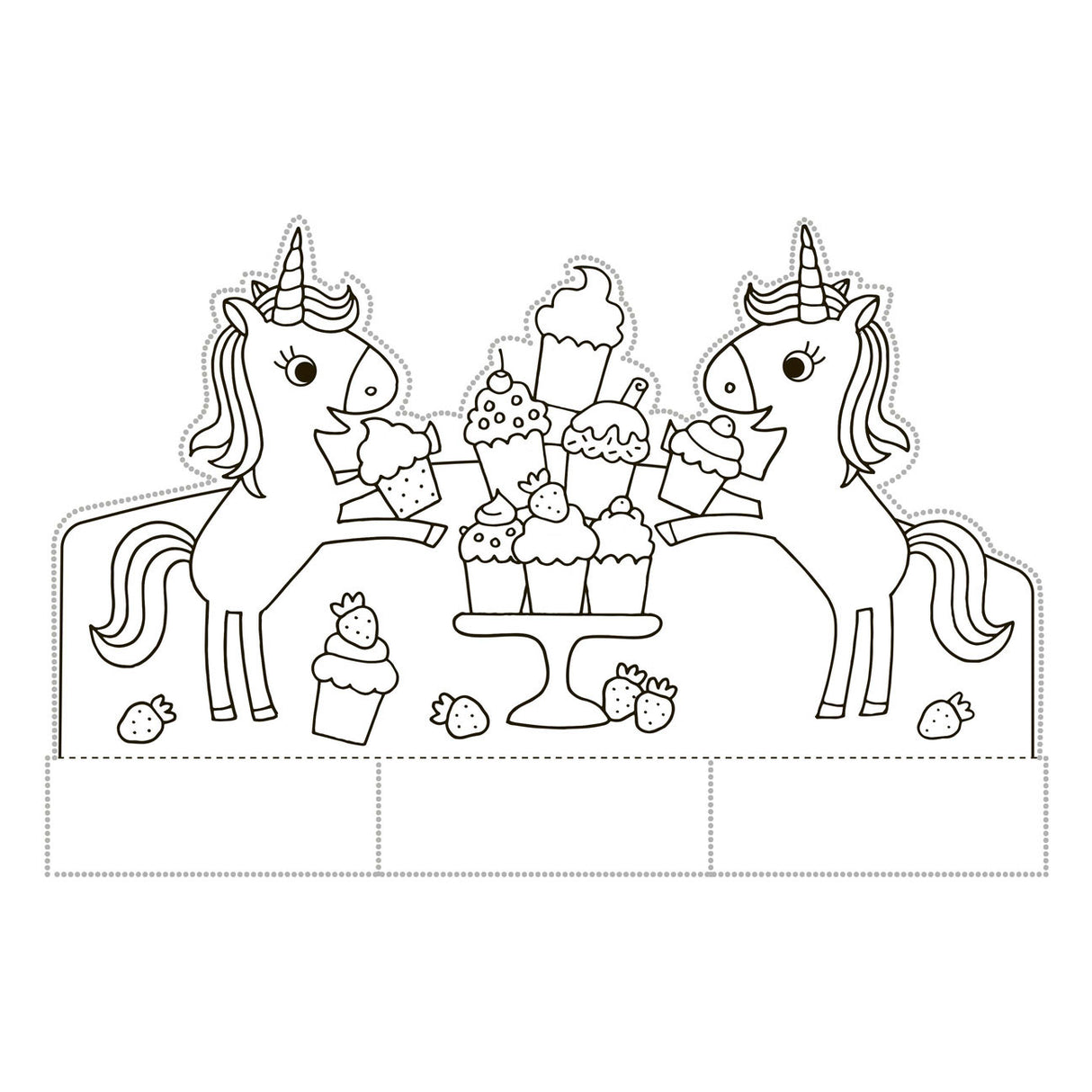 Deltas superpintatyyny Rakastan yksisarvisia