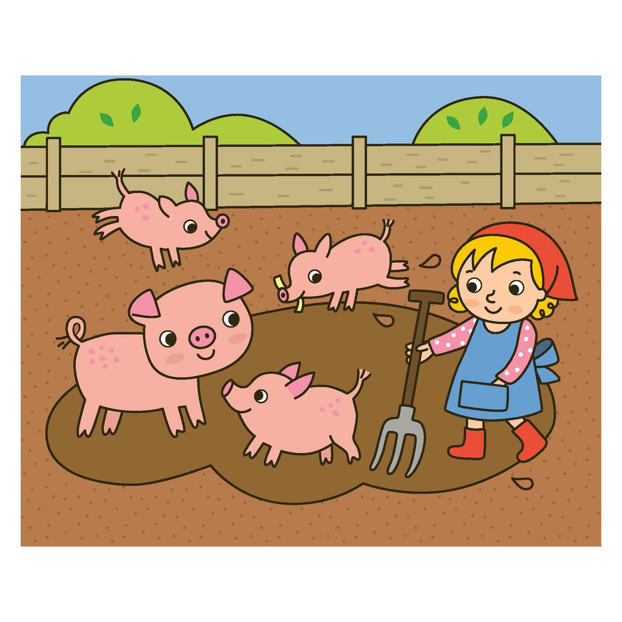 Deltas happy coloring - the animals of the farm