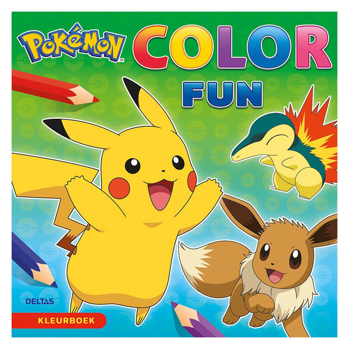 Deltas Pokemon Color Fun Coloring Livre