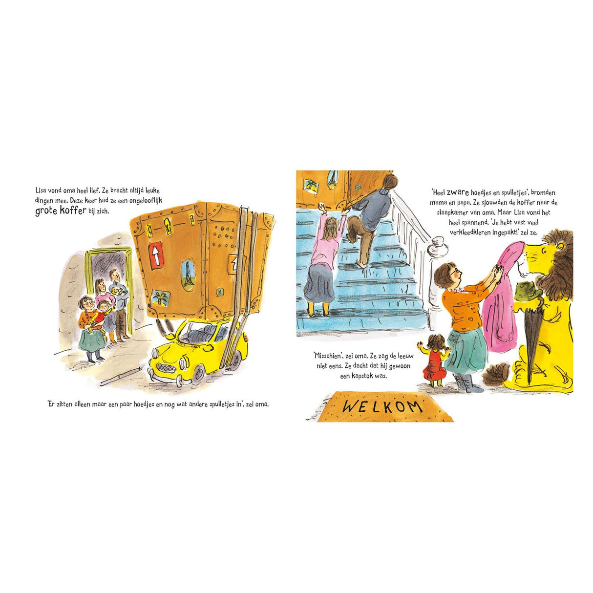 Wéi verstoppt Dir e Léiw fir Groussmamm?