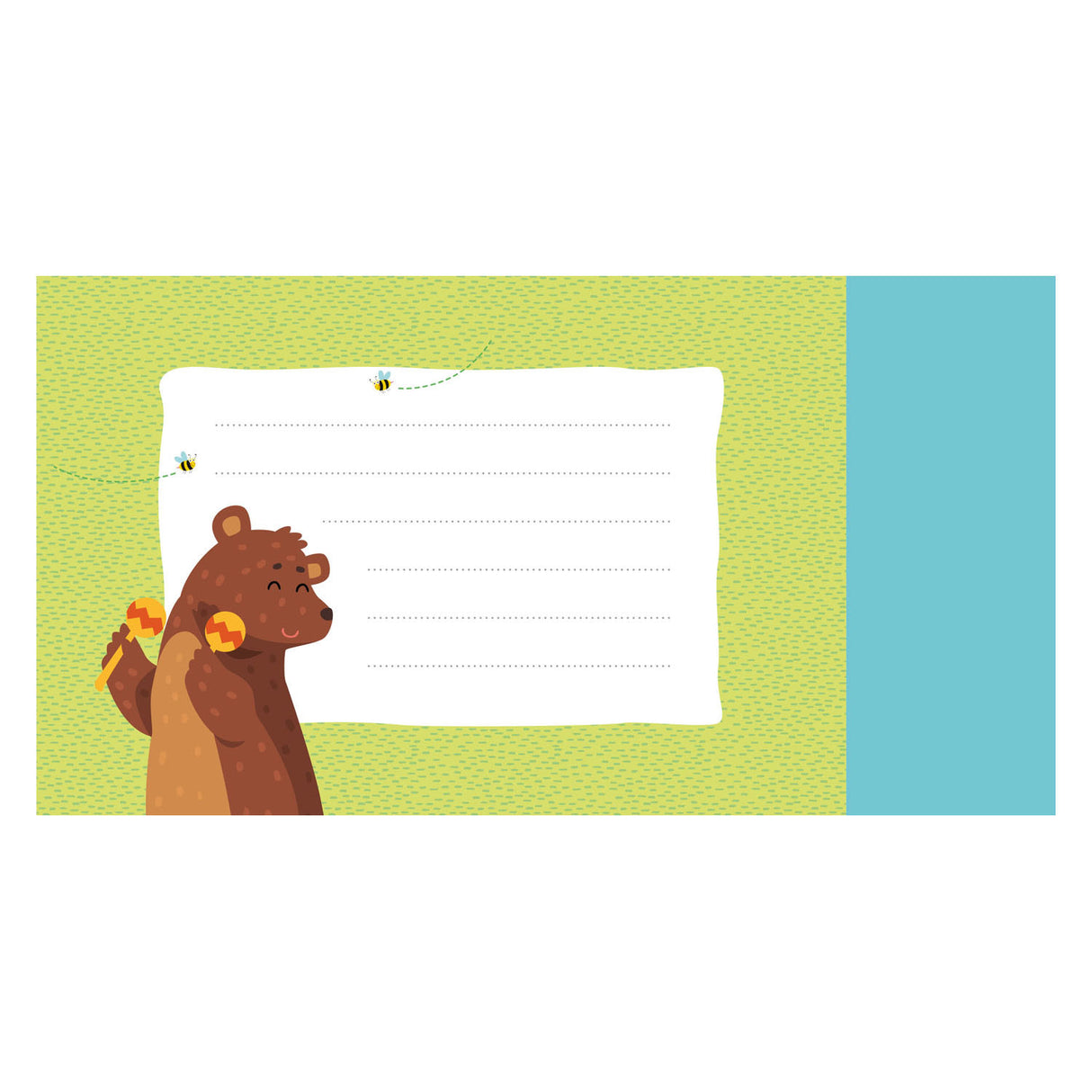 Deltas happy notes tear-off book