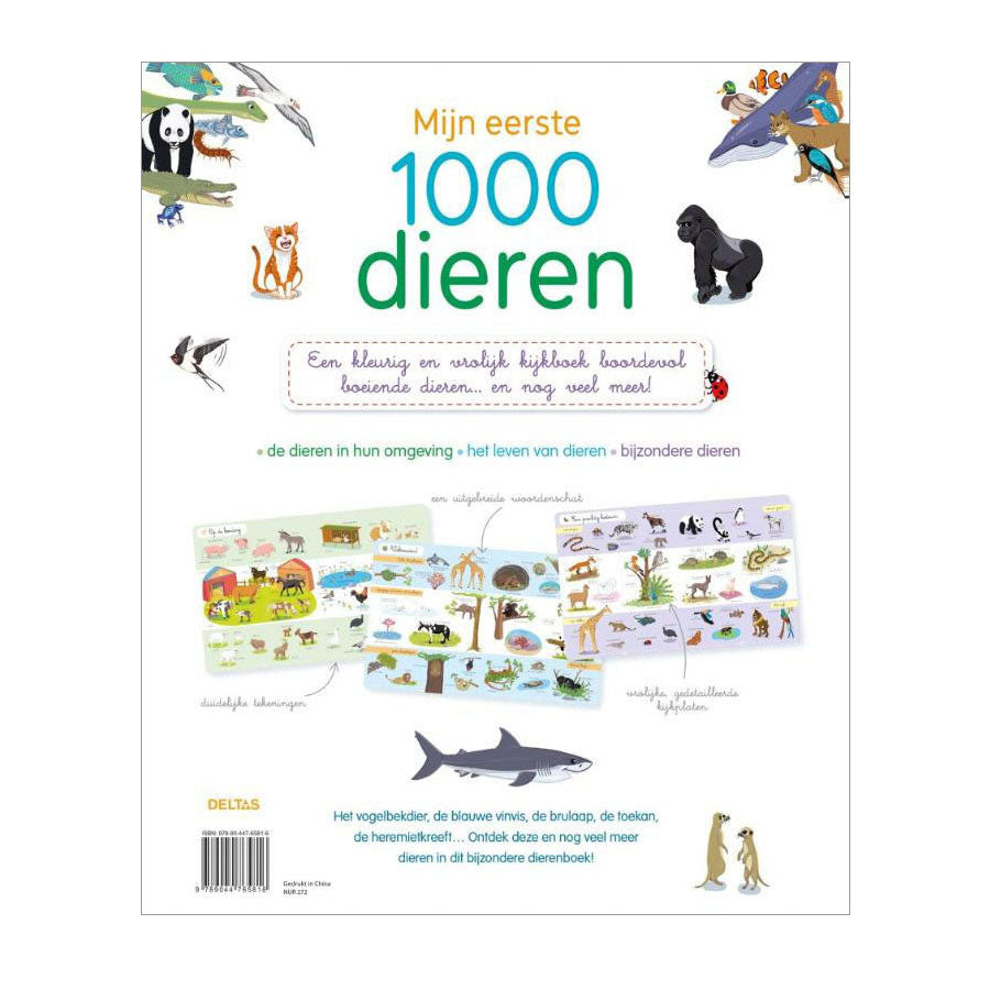 Deltas my first 1000 animal viewing book