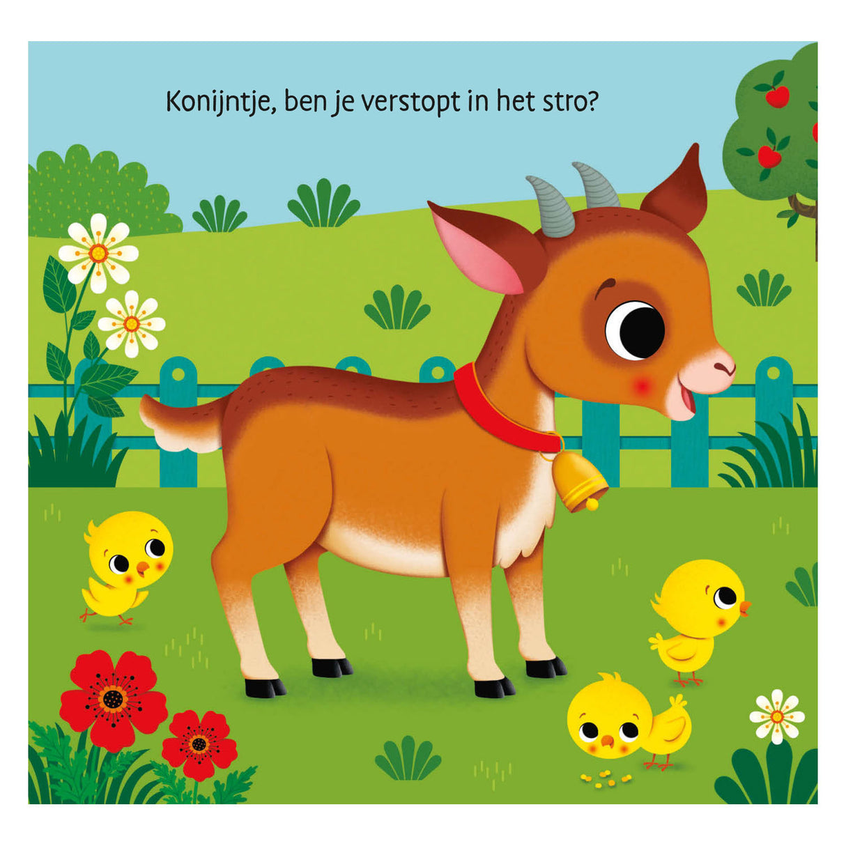 Deltas hvor er kaninen? klaffbok