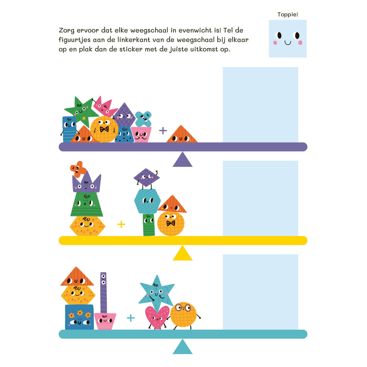 Deltas j'apprends à compter avec des autocollants (6-7 ans)