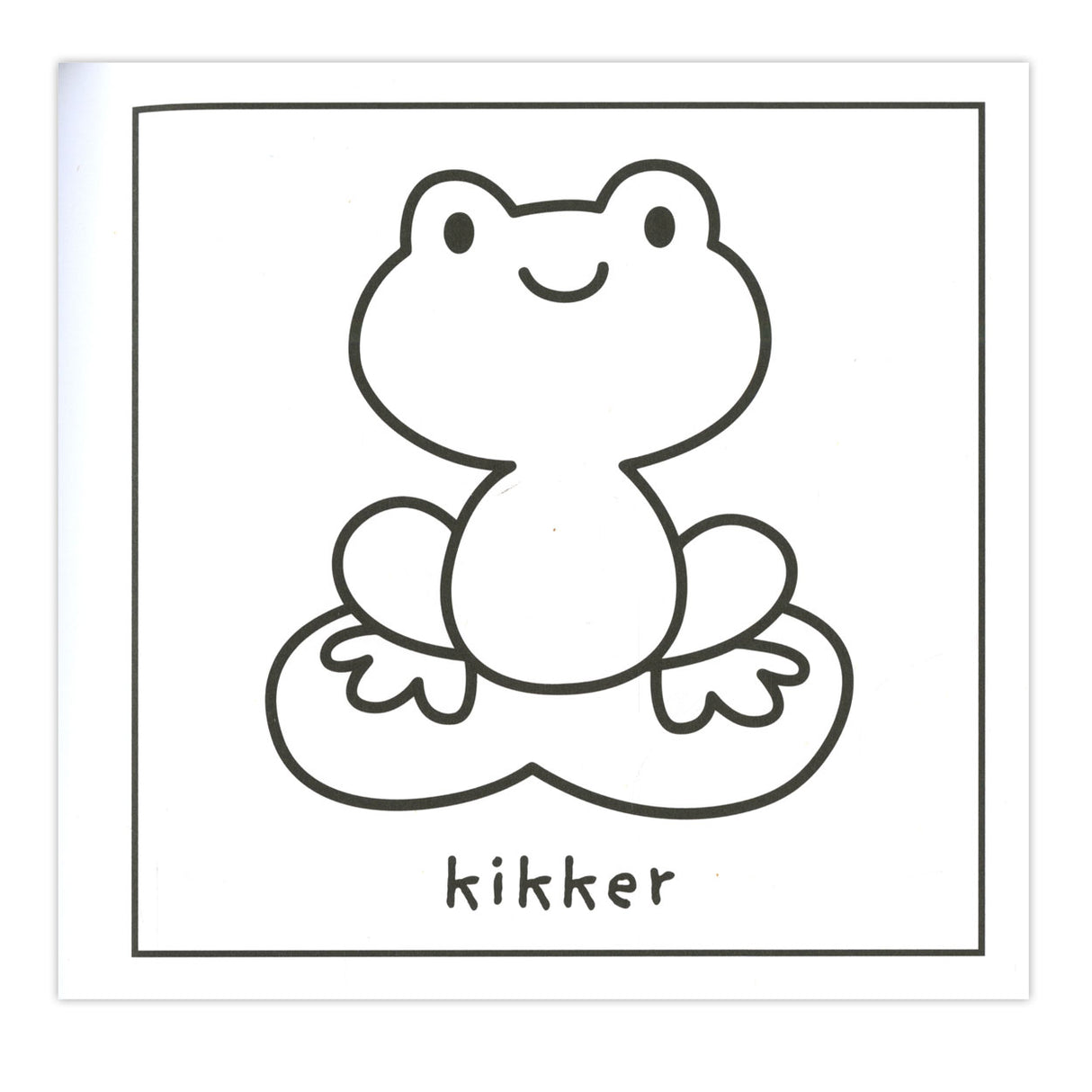 Deltas my first words coloring book