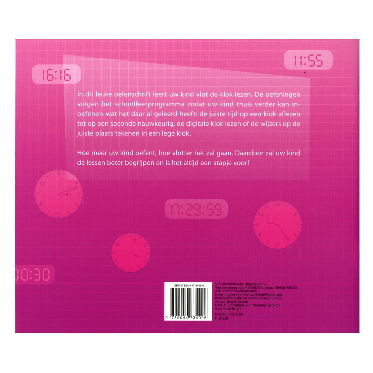 Deltas mon exercice de klok 9-11 ans