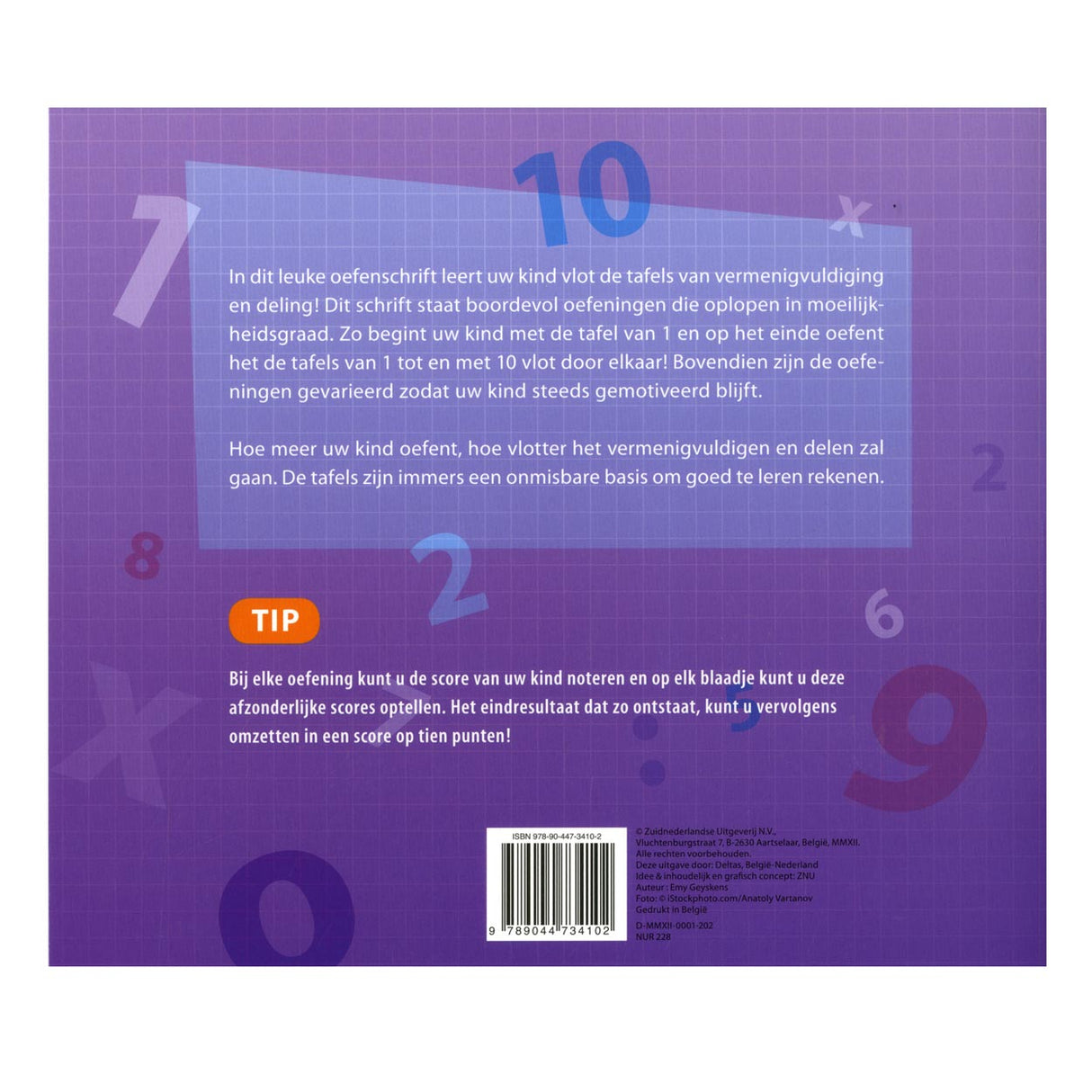 My practice book the Tables 7-8 years