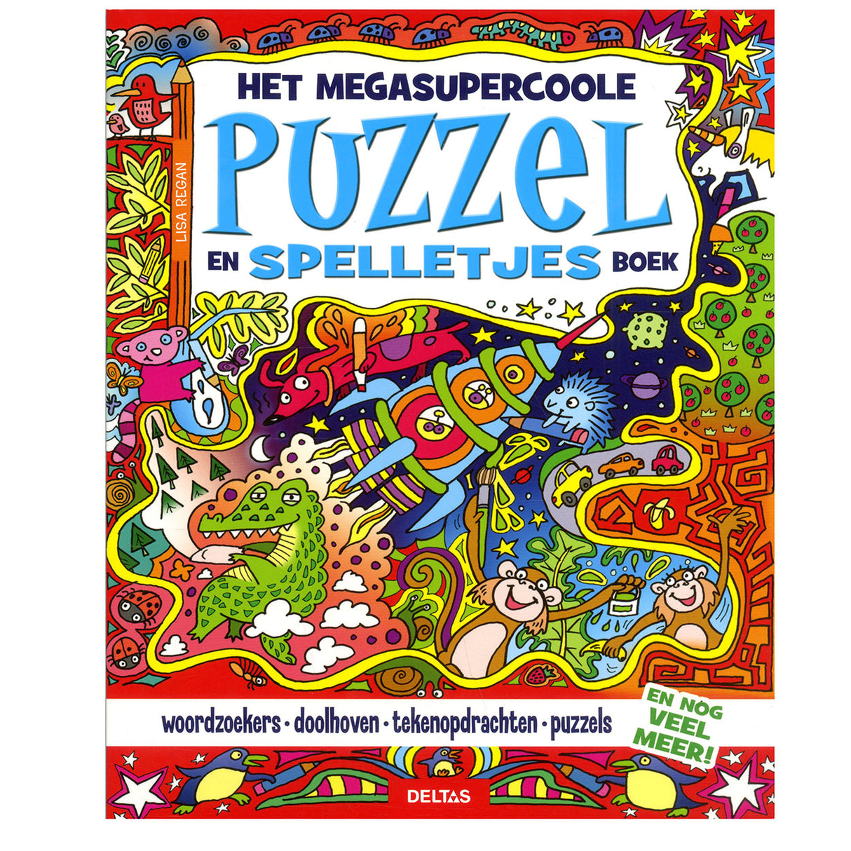 Super Cool Puzzle and Games Book