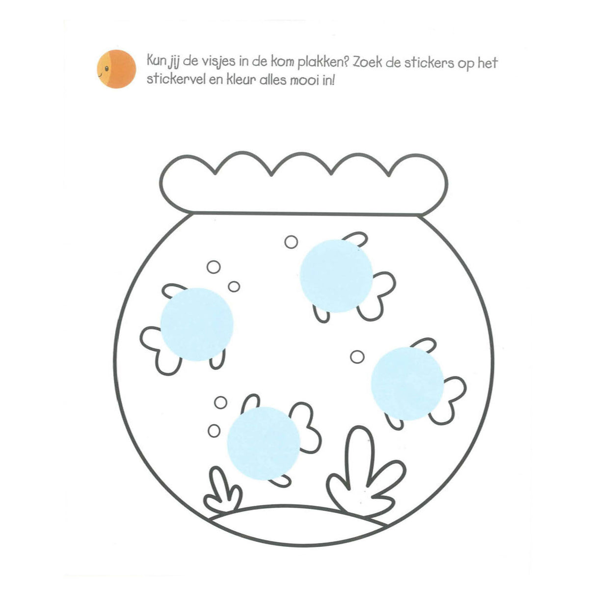 Deltas super lustige Farbe und Aufkleberbuch für die Kleinen