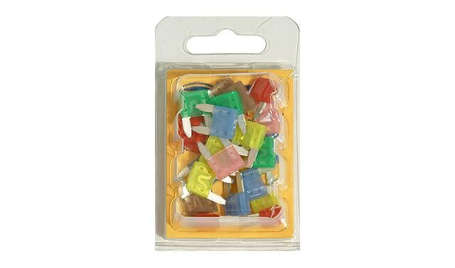 Hella assortiment zekeringen bananenstekker mini mini blade fuses assortment 24 pcs.