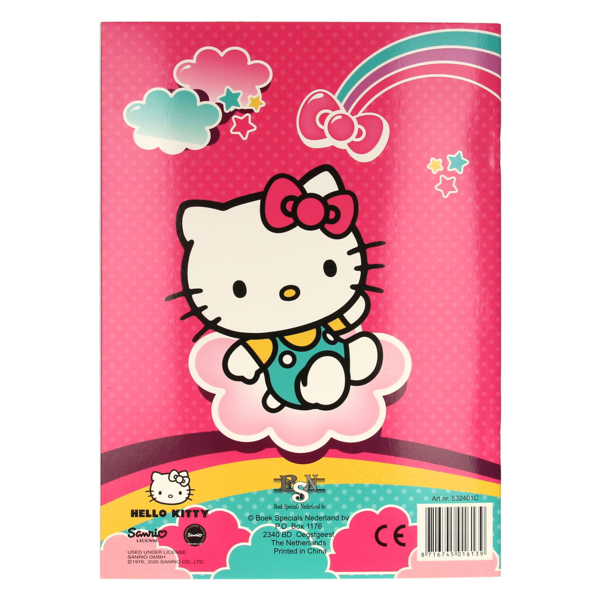 Boek specials nederland bv hello kitty colorio kleurboek