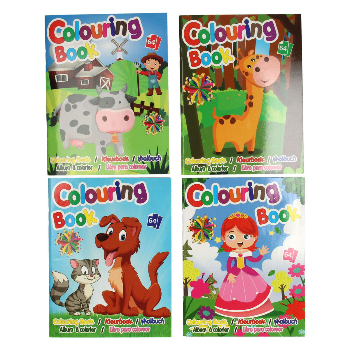 Libro especial Países Bajos bv folleto para colorear