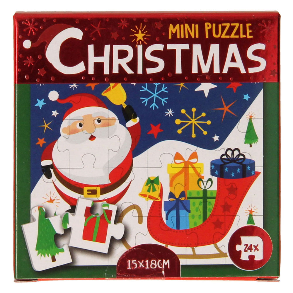 Wins holland mini puzzle christmas, 24 pcs.
