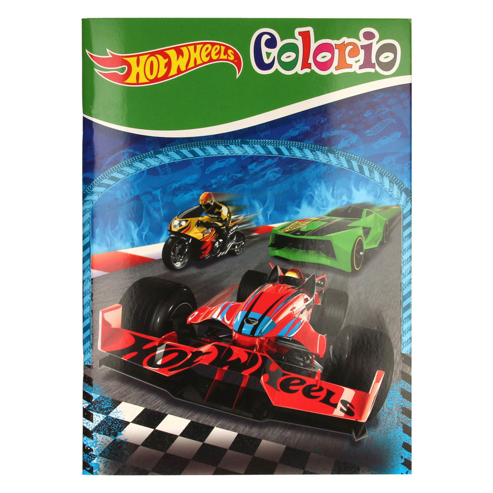 Hot Wheels Colorio Farbbuch
