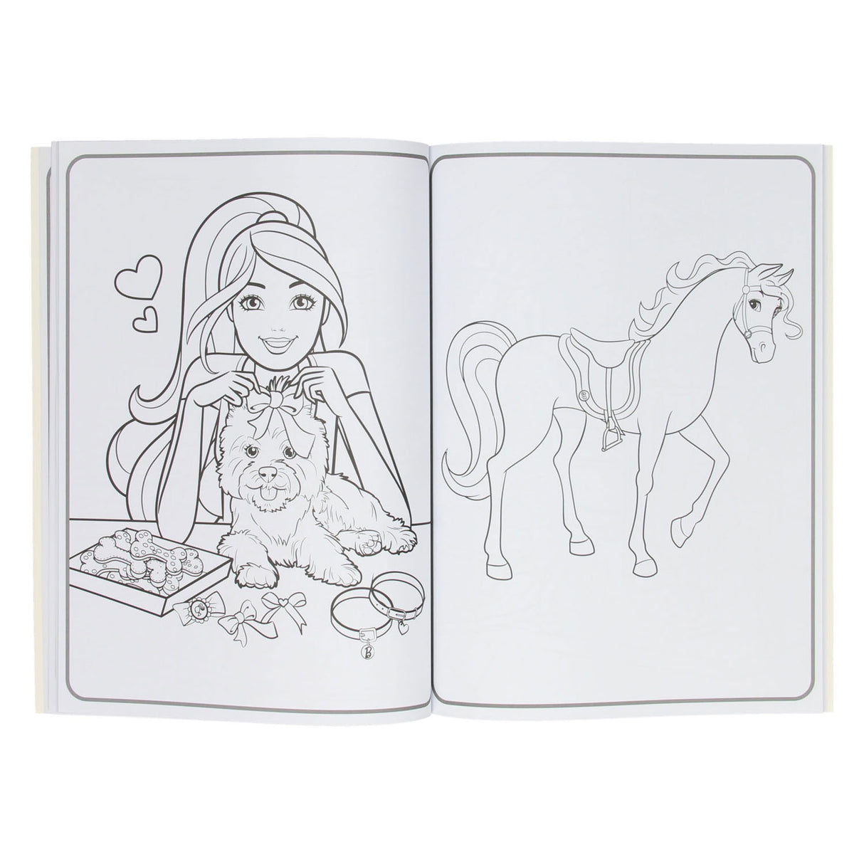 Boek specials nederland bv barbie colorama kleurboek