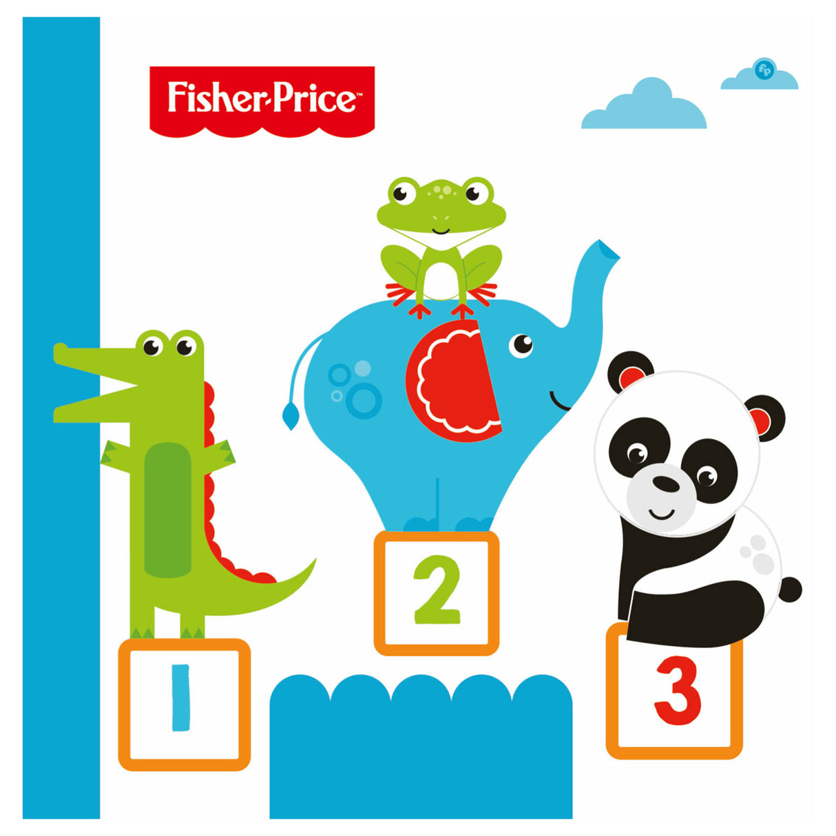 Fisher Price Cardboard Broschüre
