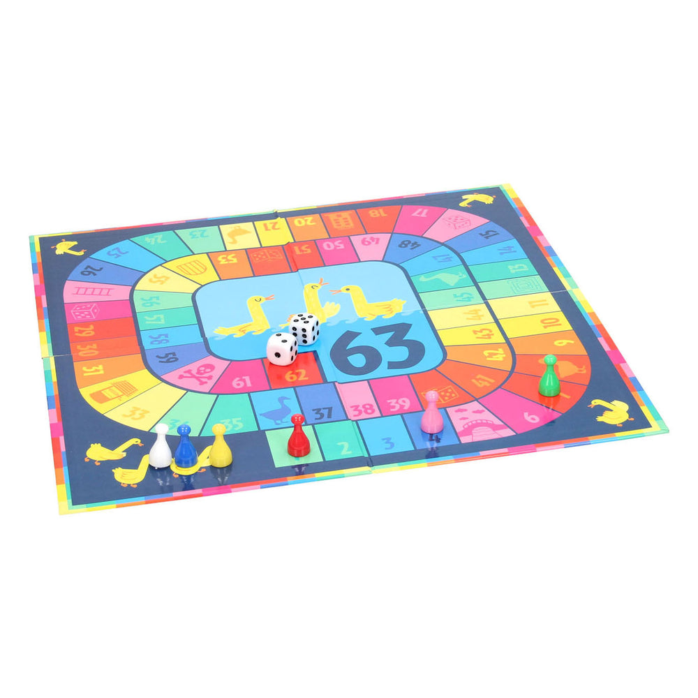 Gana la obra de Holland Child Ludo Ganzenbord 2In1