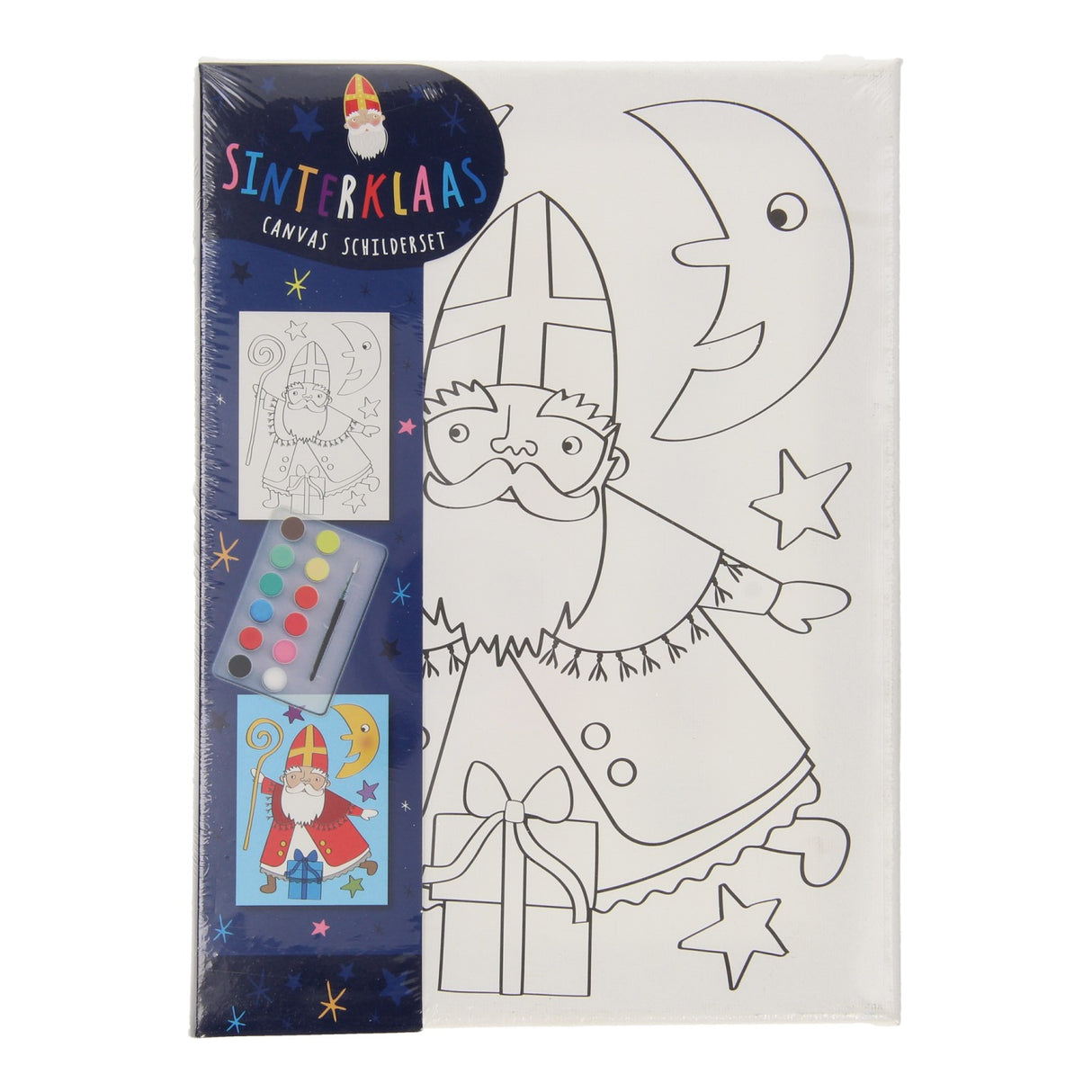 Toile peinture de Sinterklaas