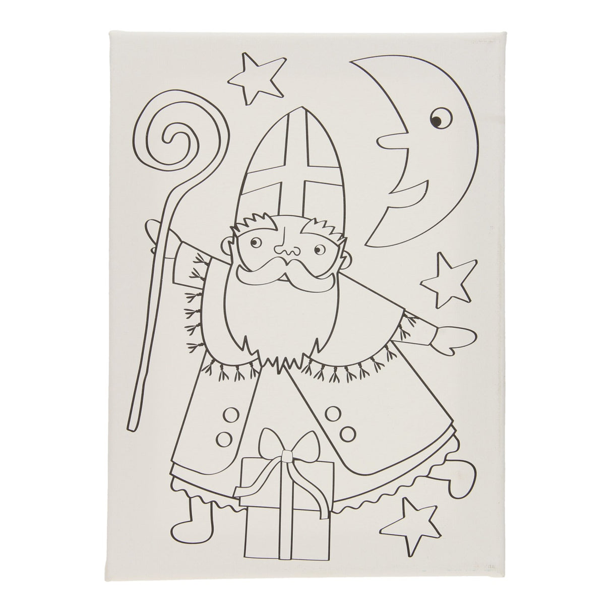 Toile peinture de Sinterklaas