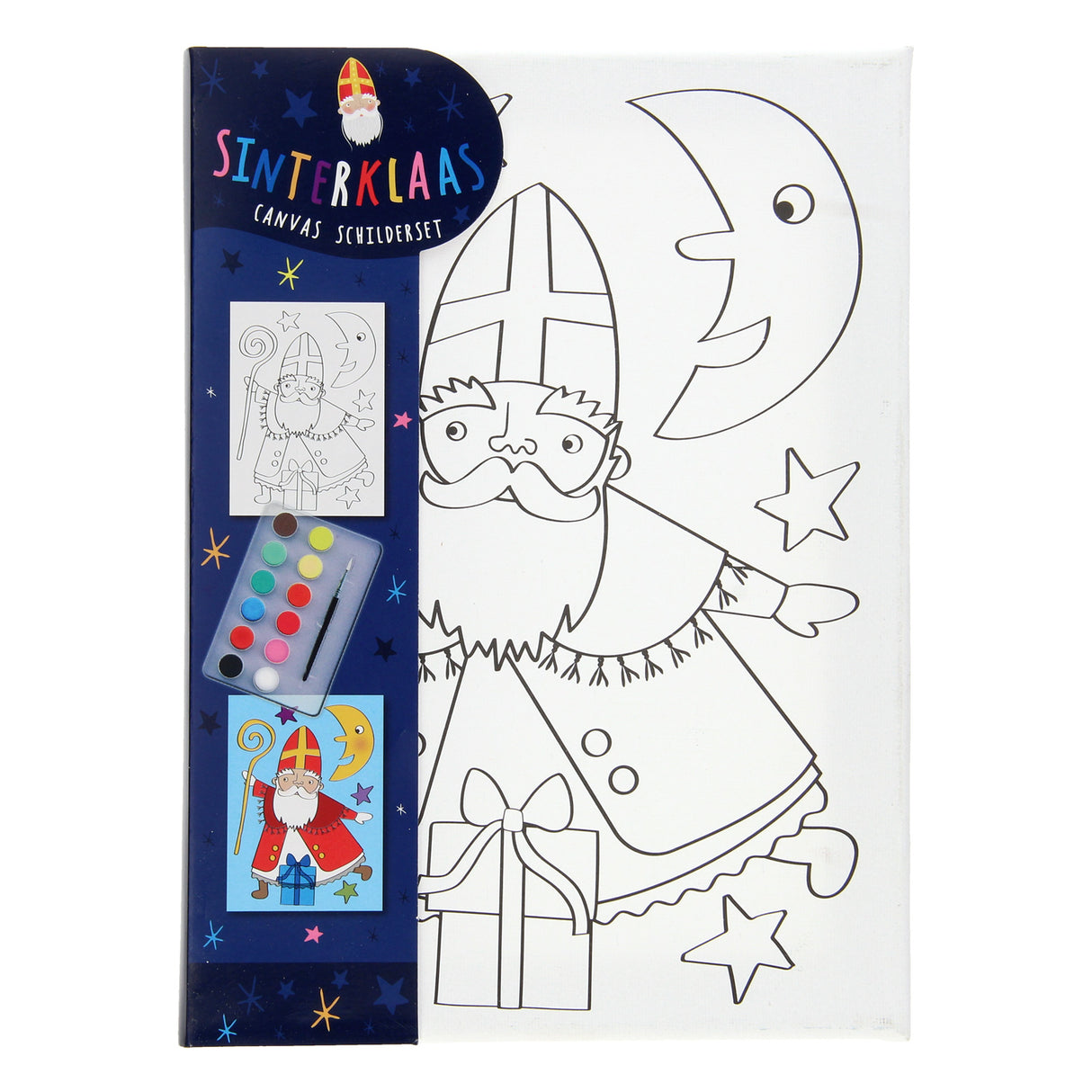 Toile peinture de Sinterklaas