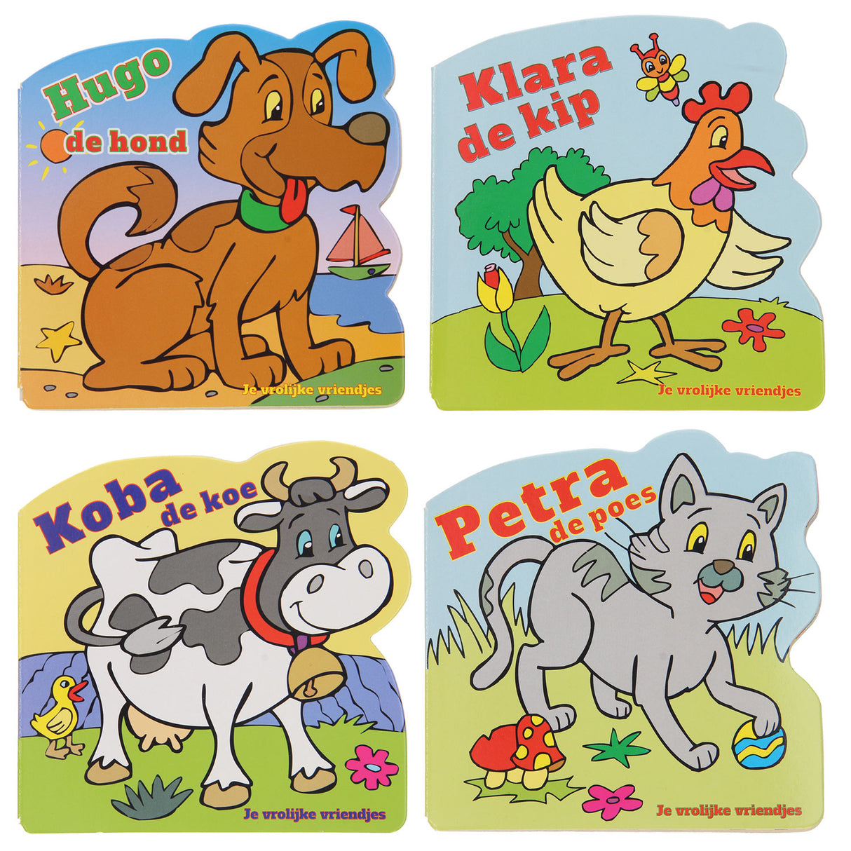 Knjižne akcije Nizozemska bv kartonska knjiga moji veseli prijatelji