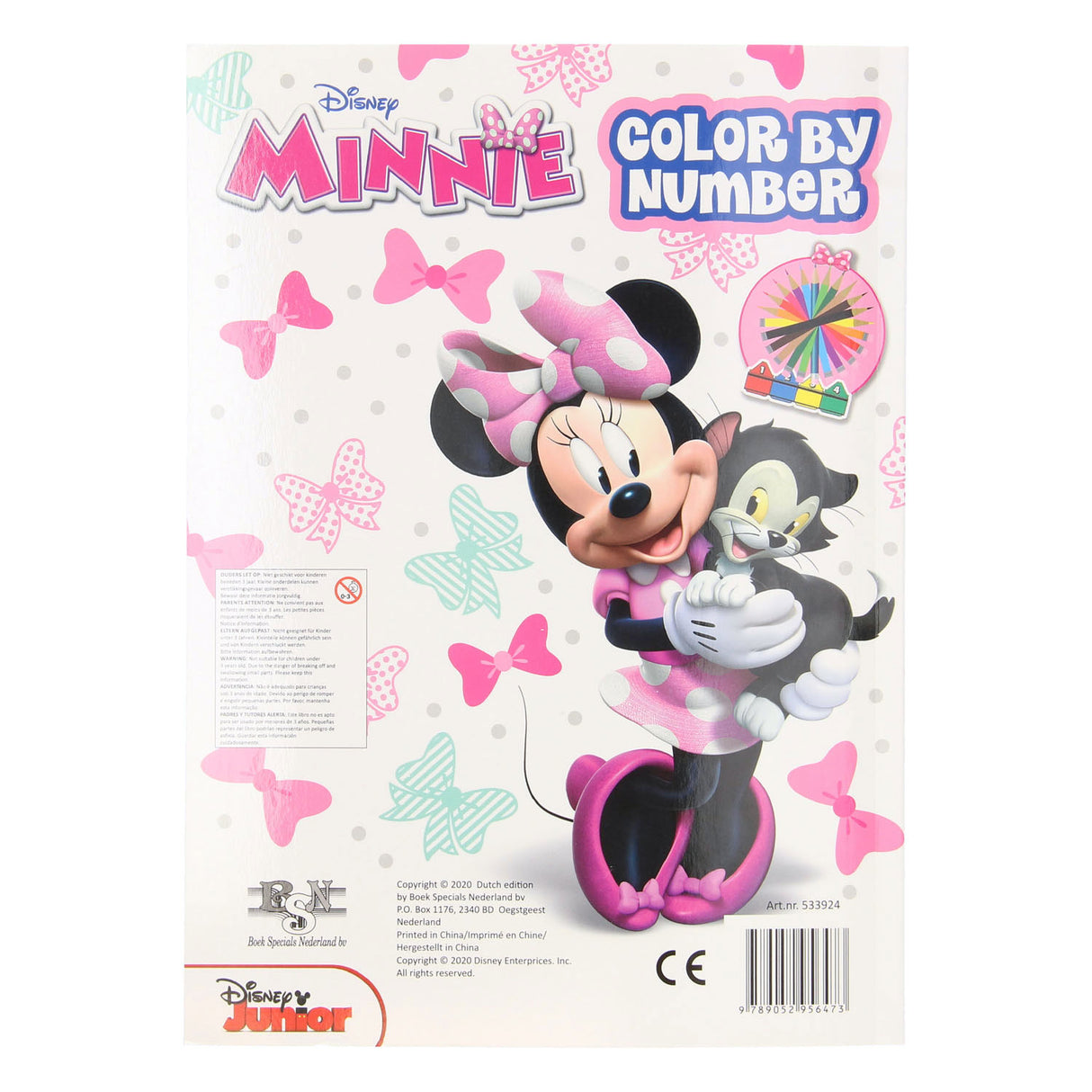 Buch Specials Nederland BV Farben nach Nummer - Minnie Mouse